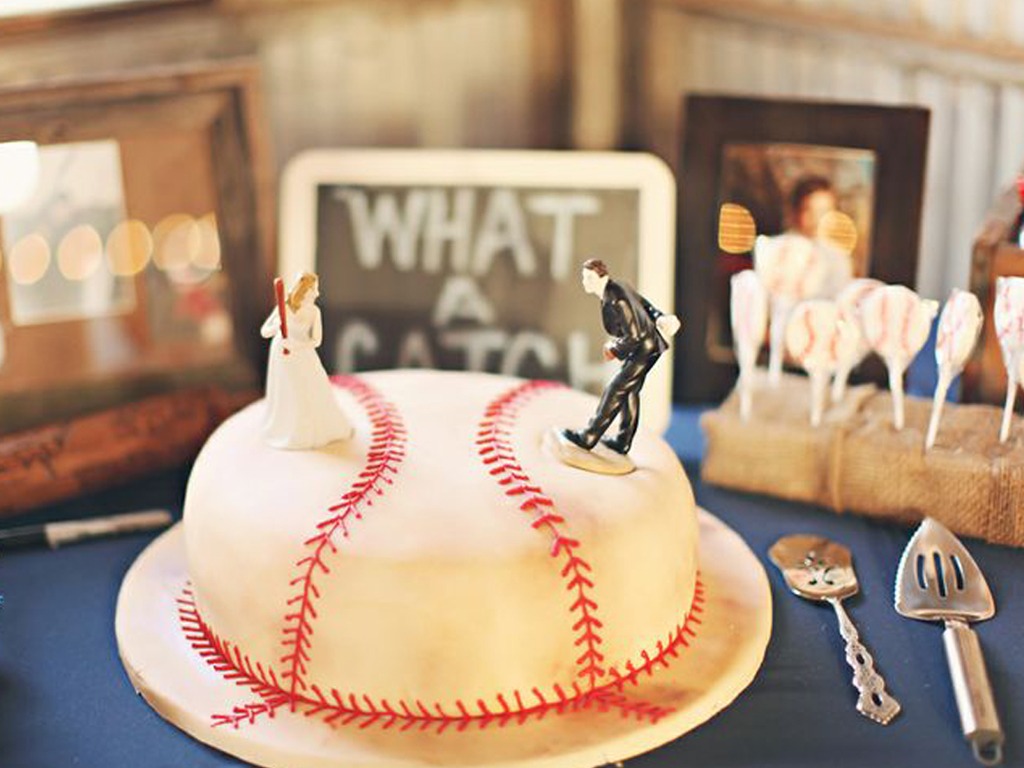 Baseball Cake for the Groom