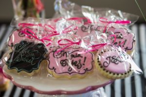 personalized bridal shower cookies 