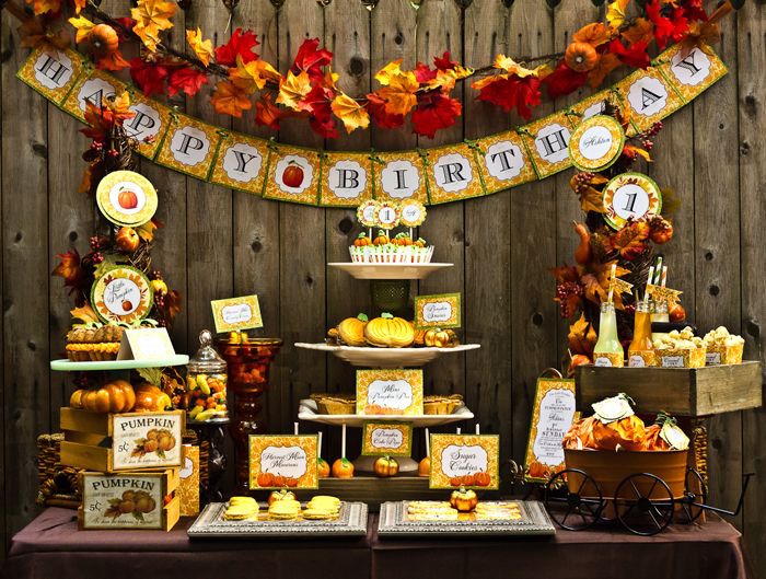  Fall  Birthday  Party  Ideas  Montgomery County PA Birthday  