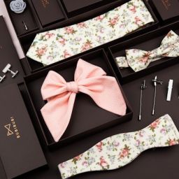 Groomsmen bowties, ties and cuff links